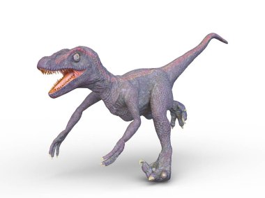 Bir dinozorun 3D canlandırması