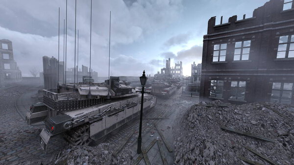 3D-рендеринг поля боя