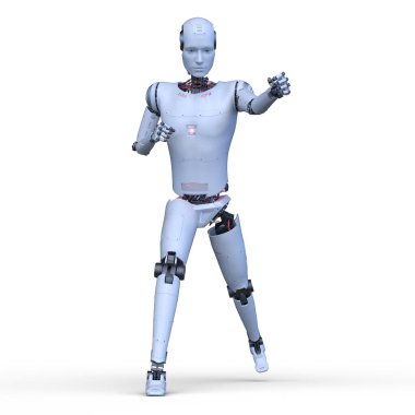 Bir robotun 3D canlandırması