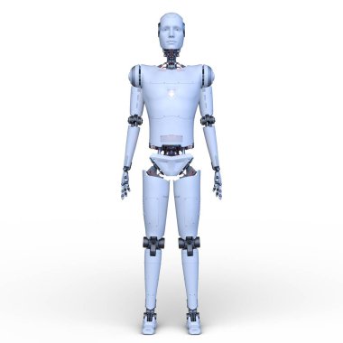 Bir robotun 3D canlandırması