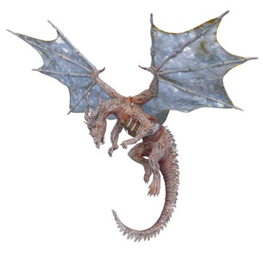 Bir Pterosaur 'un 3B canlandırması