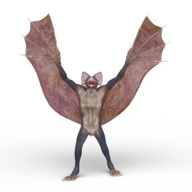 Canavar yarasanın 3 boyutlu görüntüsü