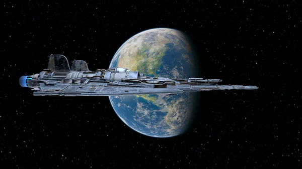Rendering Spaceship Earth — Foto Stock