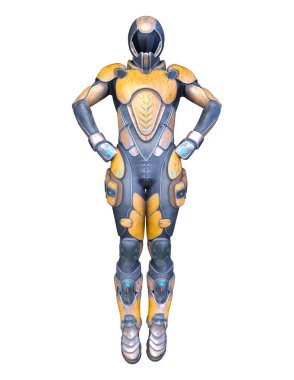 Bir siber adamın 3 boyutlu canlandırması