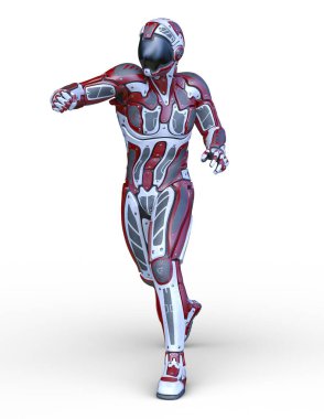 Bir siber adamın 3 boyutlu canlandırması