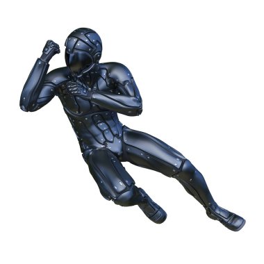 Bir siber adamın 3 boyutlu canlandırması