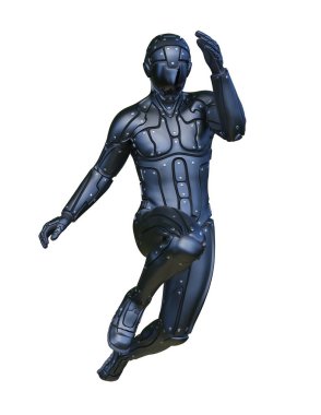 Bir siber adamın 3 boyutlu canlandırması