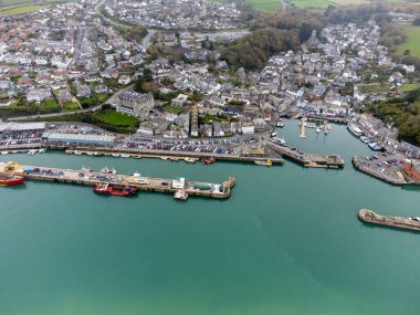 Padstow Limanı Cornwall İngiltere 