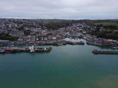 Padstow Limanı Cornwall İngiltere 