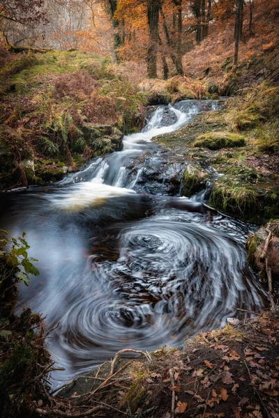 Venford Πέφτει Dartmoor Εθνικό Πάρκο Devon Αγγλία Ηνωμένο Βασίλειο — Φωτογραφία Αρχείου