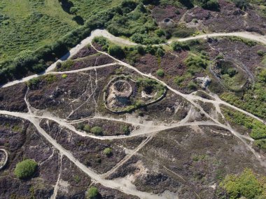 Bissoe ve birleşik Cornwall İngiltere arasındaki eski maden bölgesi. 