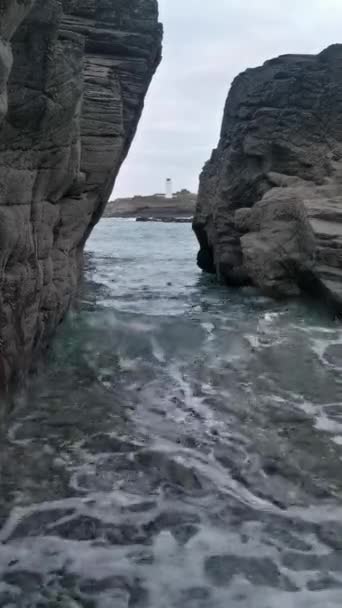 Beautiful Landscape Sea Nature Place Background — Video