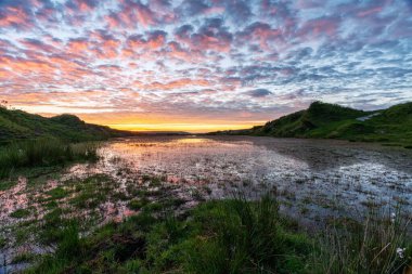 lake on bodmin moor cornwall England uk near minions nd the cheeswrings. 