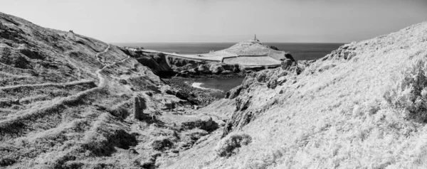 Cape Cornwall Infrared Cornwall — 图库照片