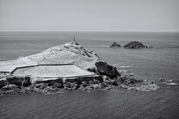 Cape Cornwall Infrared Cornwall — 스톡 사진