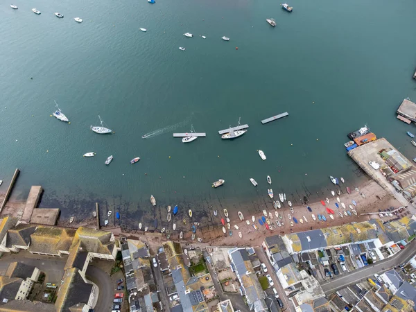 Teignmouth Sheldon Devon England Drone Aérien — Photo