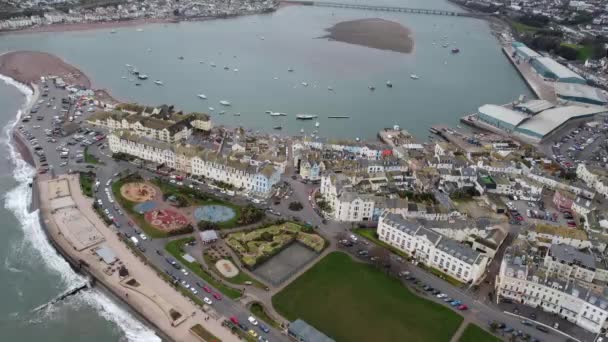 Teignmouth Ville Balnéaire Devon England — Video