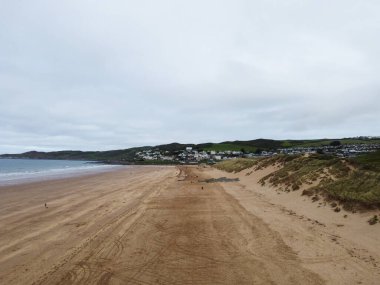 Woolacombe Sahili Havacılık Devon İngiltere 