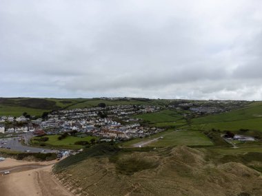 Woolacombe Sahili Havacılık Devon İngiltere 