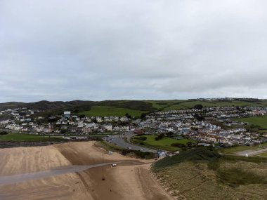 Woolacombe Sahili Havacılık Devon İngiltere 