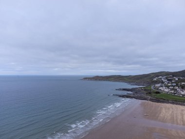 Woolacombe Sahili Havacılık Devon İngiltere 