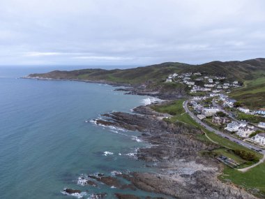 Woolacombe Sahili Havacılık Devon İngiltere 