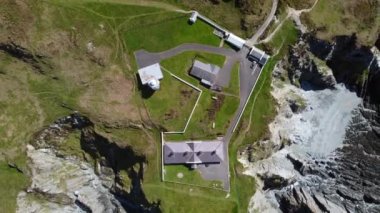Boğa Noktası Deniz feneri Devon İngiltere Hava Aracı 