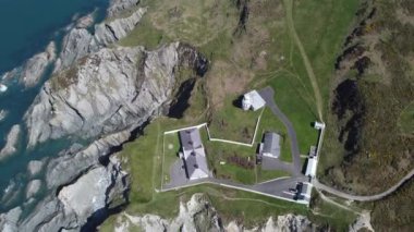 Boğa Noktası Deniz feneri Devon İngiltere Hava Aracı 