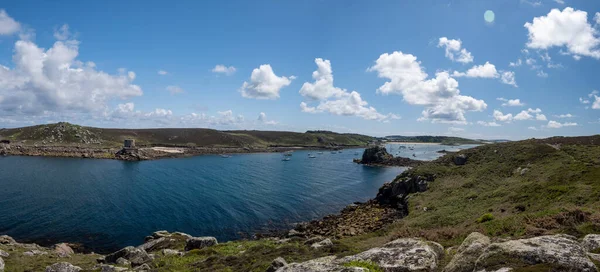 Mirando Hacia Cromwell Castillo Cornwall England Islas Scilly Mirando Hacia —  Fotos de Stock