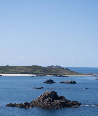 Scilly Cornwall 'un adalarındaki doğu adaları.