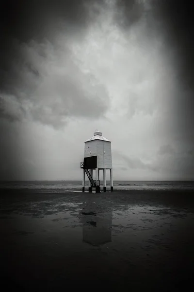 Burnham Sul Faro Del Mare Somerset Inghilterra — Foto Stock