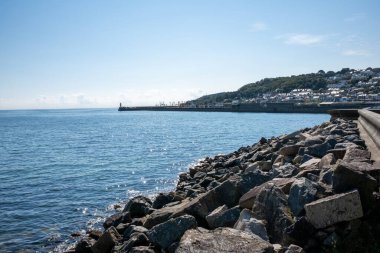 Yeni liman Cornwall İngiltere 