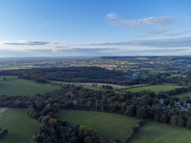 Sidmouth Devon İngiltere 'nin çevresindeki kırsal manzarası. 