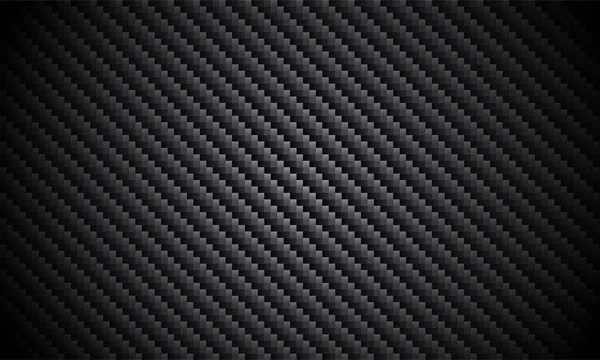 ダークカーボンファイバーアラミド繊維ケブラーパターン幅の広い背景 — ストックベクタ
