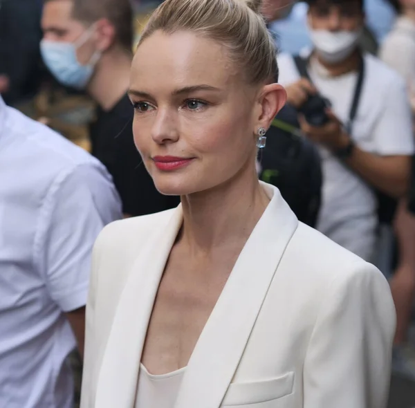 Actress Kate Bosworth Posing Photographers Armani Fashion Show Mfw 2021 — Stock Photo, Image