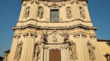 San Zeno Kilisesi, Osio Sotto, Bergamo, Lombardy, İtalya.