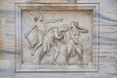  Sculptures on Milano Dome, Lombardy, Italy