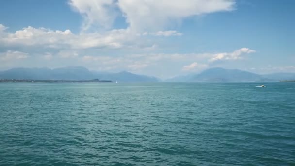 View Desenzano Sul Garda Lake Lombardy Italy — Stockvideo