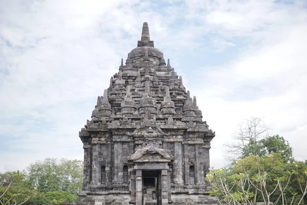 사원으로 여행하는 사원은 인도네시아 위치해 사원은 세기에 마타람 왕국에 사원의 — 스톡 사진