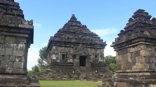 Exotiek Van Architectuur Van Ijo Tempel Yogyakarta Ijo Tempel Hoogste — Stockfoto