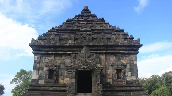 Ijo Templom Építészeti Egzotikuma Yogyakartában Ijo Templom Yogyakarta Legmagasabb Temploma — Stock Fotó