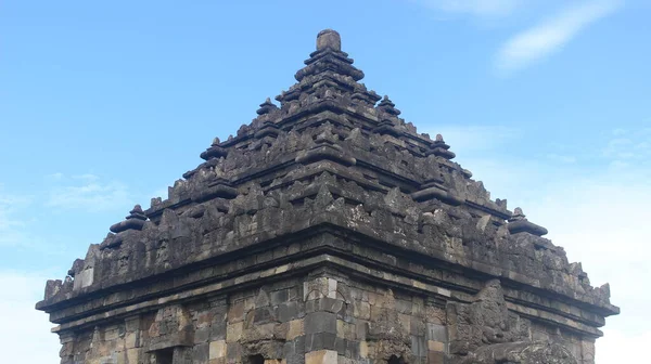 Exotismo Arquitetura Templo Ijo Yogyakarta Templo Ijo Templo Mais Alto — Fotografia de Stock