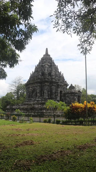 Chrám Bubrah Tento Chrám Turistickou Destinací Mezinárodní Turistické Oblasti Prambanan — Stock fotografie