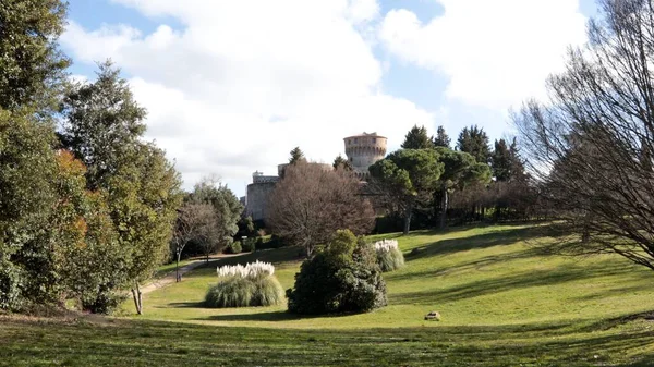 Parco Enrico Fiumi Fortezza Medicea Oggi Adibita Carcere Stato Parco — Foto Stock