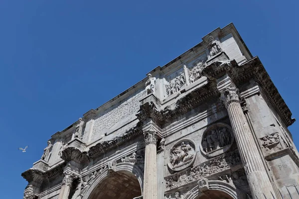 Arch Constantine Rome Italy Triumphal Arch Ancient Imperial Rome — 스톡 사진