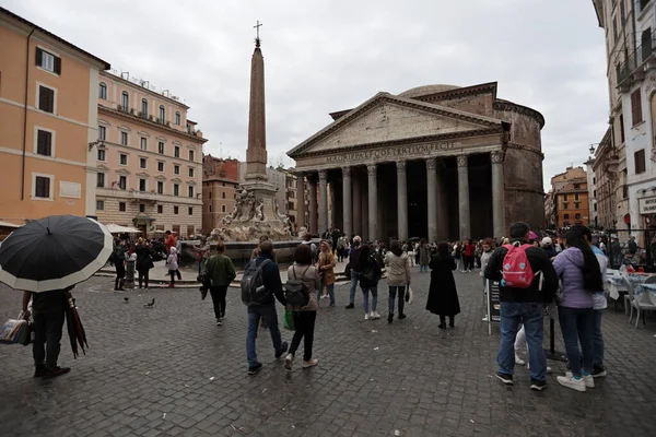 Rome Italy April 2022 Pantheon Rome Ancient Temple Imperial Rome — 스톡 사진