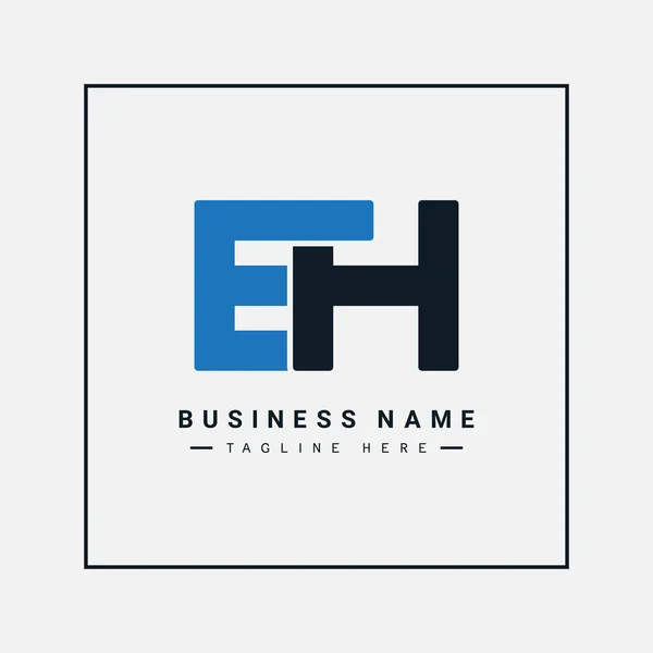 Anfangsbuchstabe Logo Simple Business Logo — Stockvektor