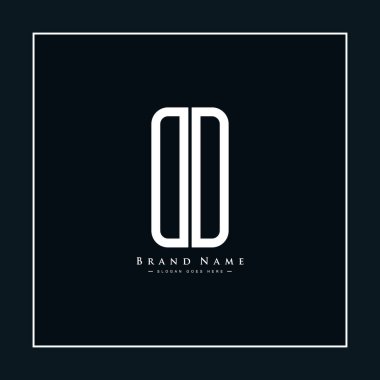 İlk Harf DD Logosu - En Küçük Alfabe Logosu