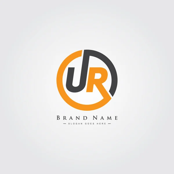 Initiële Brief Logo Simple Business Logo — Stockvector