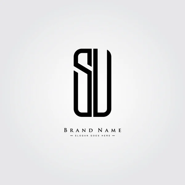 First Letter Logo Simple Business Logo — стоковий вектор